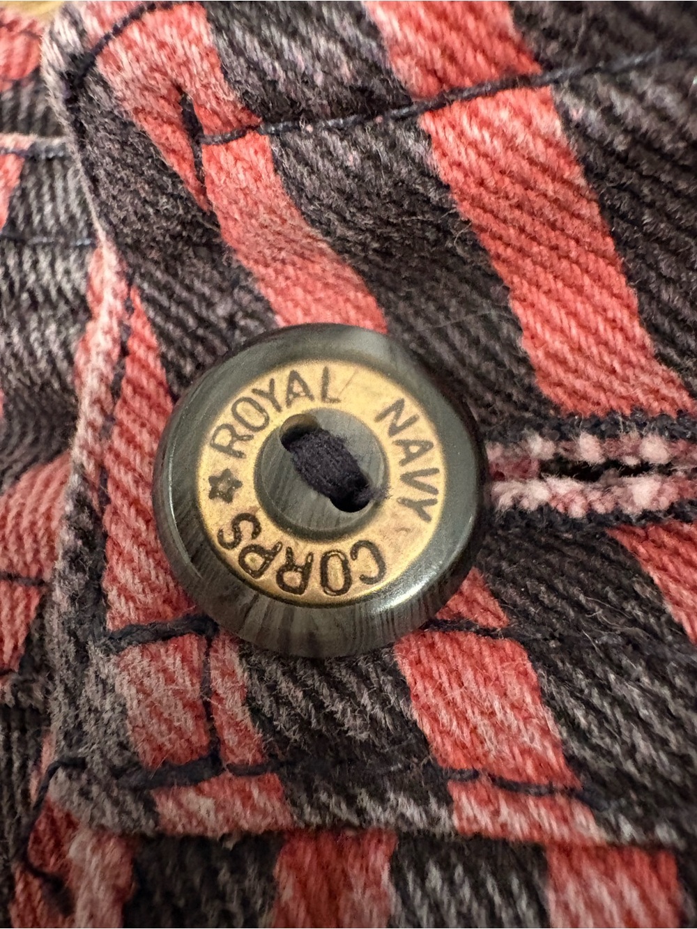 Vintage Marine Corps Striped Pants